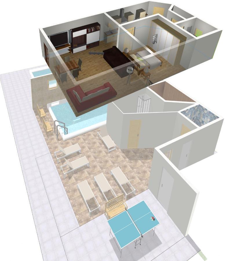 Ferienwohnung Freudensee Im Bayerischen Wald - Pool, Sauna Хауценберг Экстерьер фото